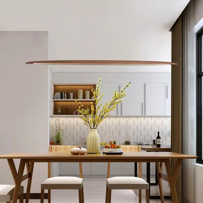 Commercial Kitchen Island - 2026 Wood Pendant Light LED Wooden