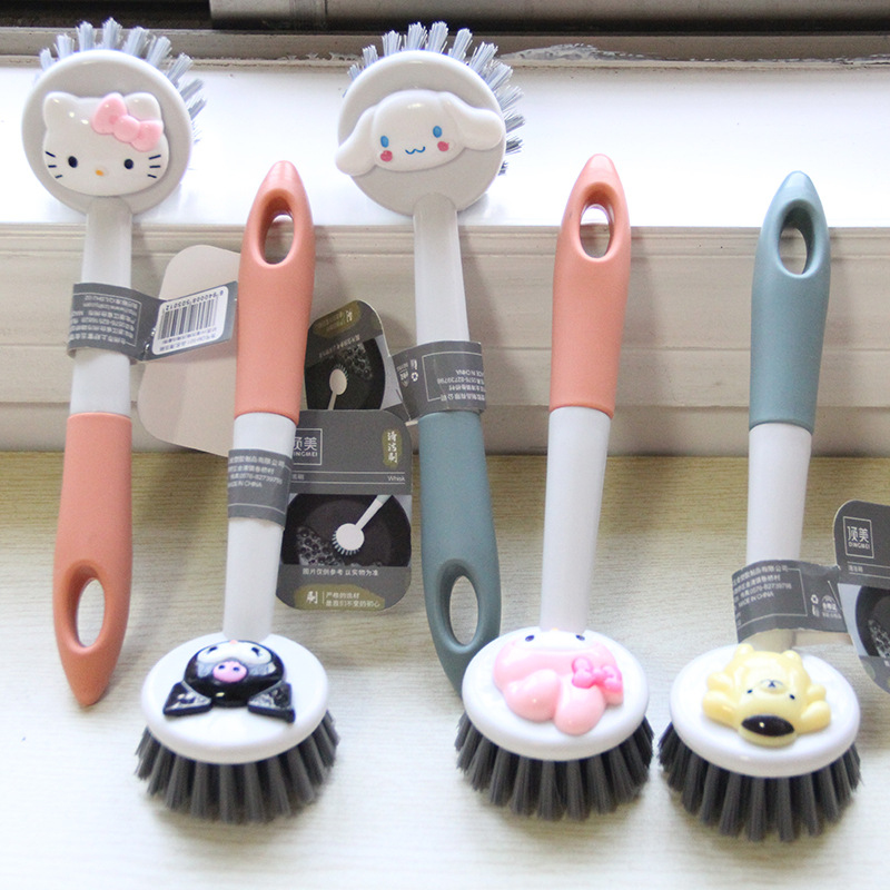 Commercial Kitchen Accessories - Hello Kitty Personalized Cartoon Cleaning Brush