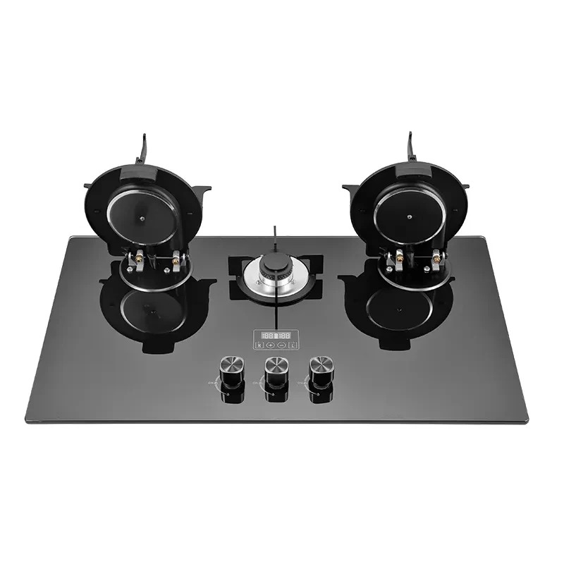 Commercial Kitchen Installation - New Commercial Kitchen Stove with Tempered