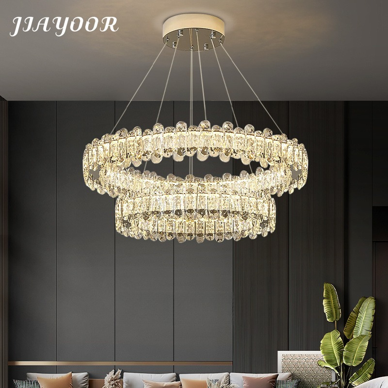 Commercial Kitchen Island - Living Room Villa Crystal Luxury Chandelier