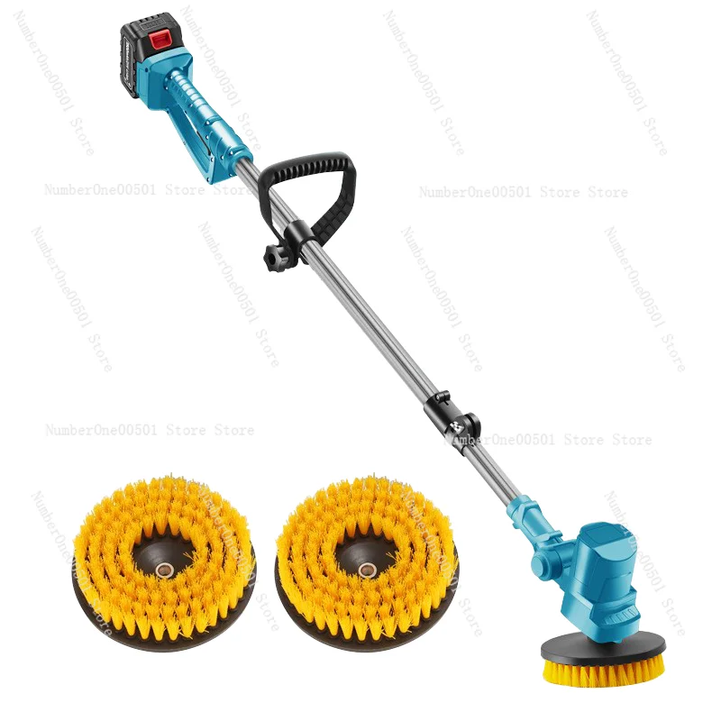 Commercial Kitchen Wall Tiles - High Power Electric Cleaning Brush for