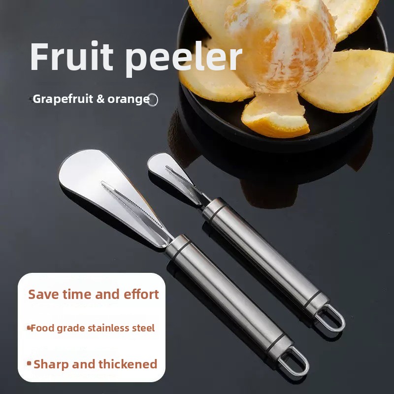 Commercial Kitchen Accessories - Stainless Steel Orange,Citru Peeler,Simple Lemon Peeler,Creative