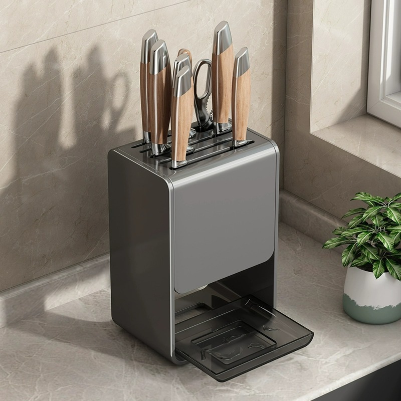 Commercial Kitchen Knife Holder - Carbon Steel Wall Mounted Knife Holder