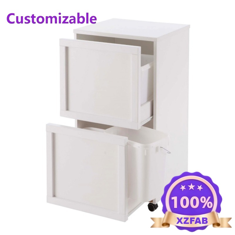 Commercial Kitchen Garbage Can - Factory Direct 2026 Wooden double-layer sorted