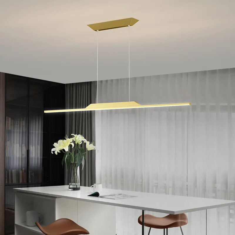 Commercial Kitchen Island - Simple Modern Dining Room Pendant Lights