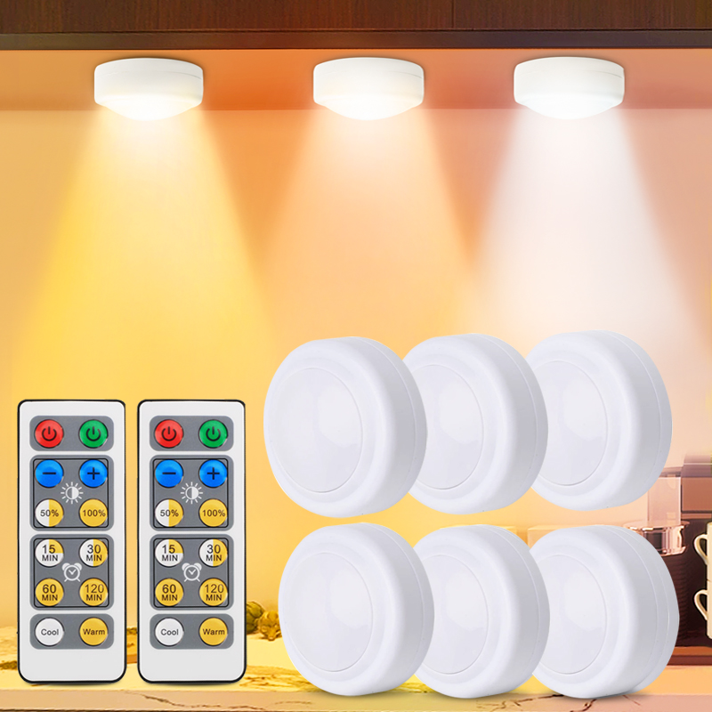 Commercial Kitchen Lighting - 3 Color Under Cabinet Light Wireless