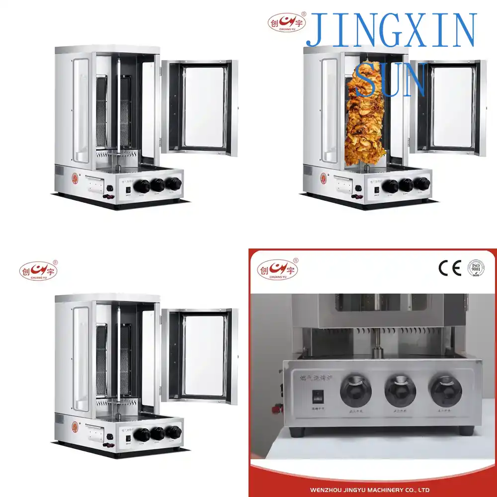 Commercial Kitchen Grill - Shwarma Making Machine for Meat Products