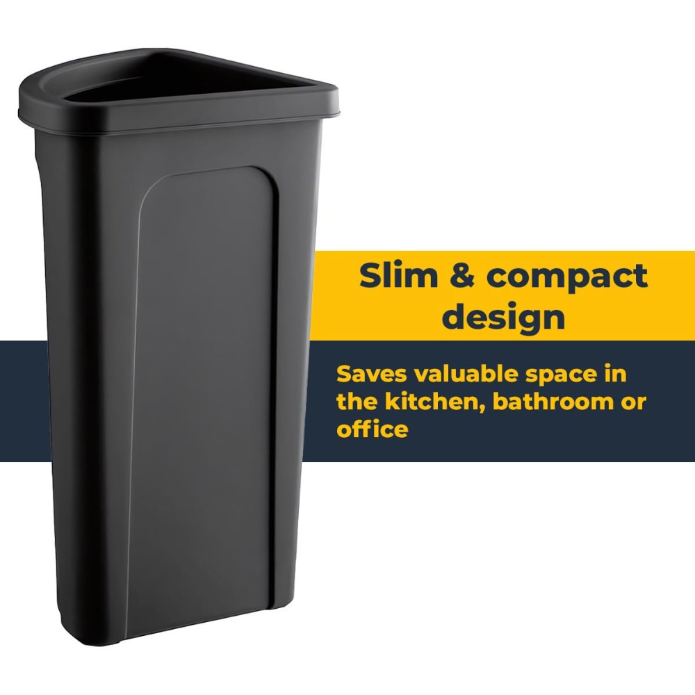 Large 21 Gallon Corner Kitchen - Commercial Kitchen Garbage Can review and price