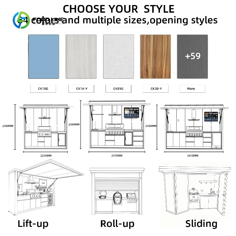 Custom Modular Outdoor Kitchen - Commercial Kitchen Grill review and price