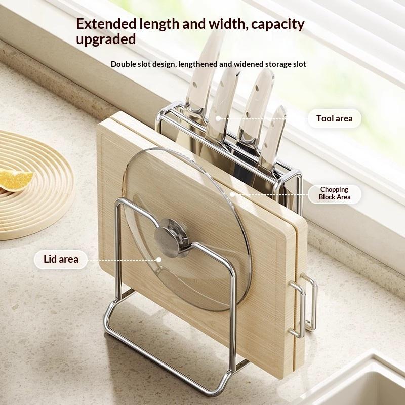 Stainless Steel Knife Holder a - Commercial Kitchen Knife Holder review and price