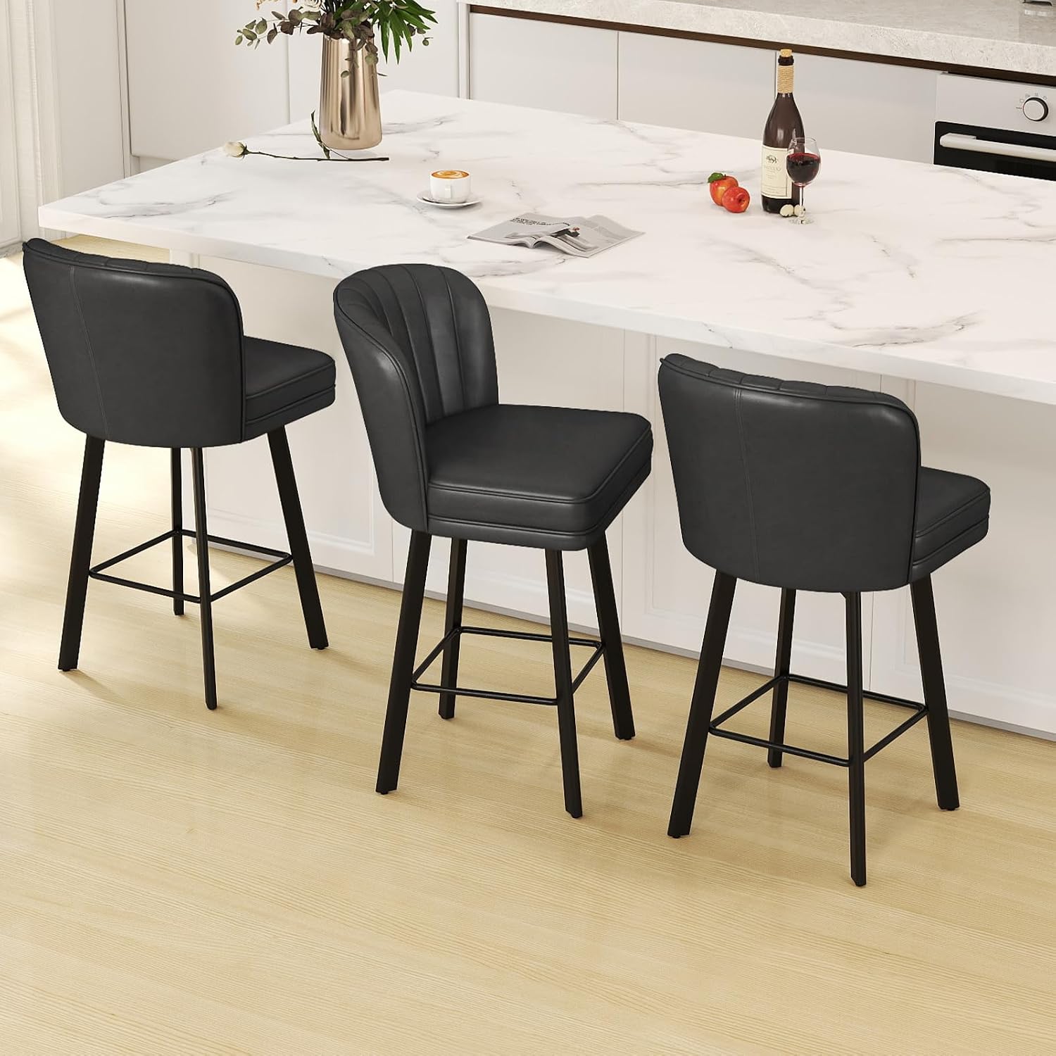 Modern Swivel Counter Height B - Commercial Kitchen Island review and price