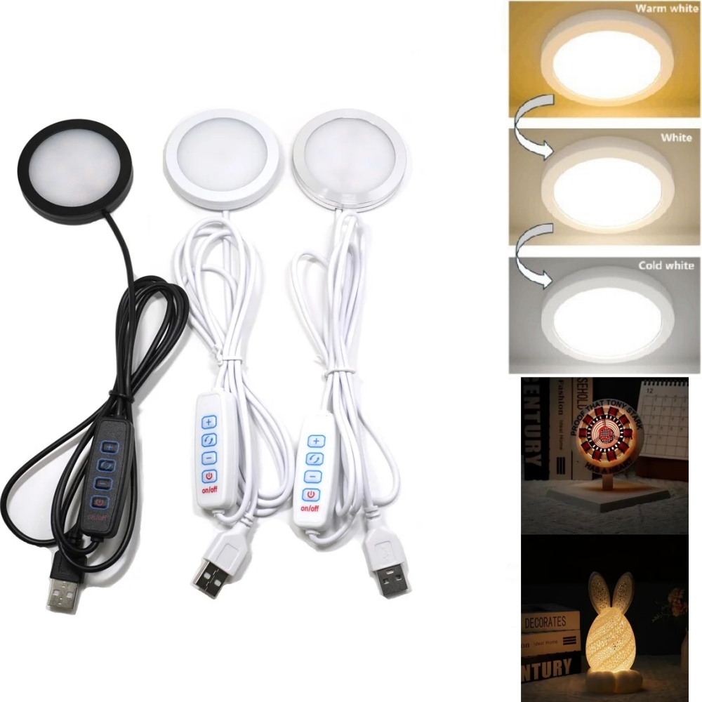 3 Colors Adjustable USB Puck L - Commercial Kitchen Lighting review and price