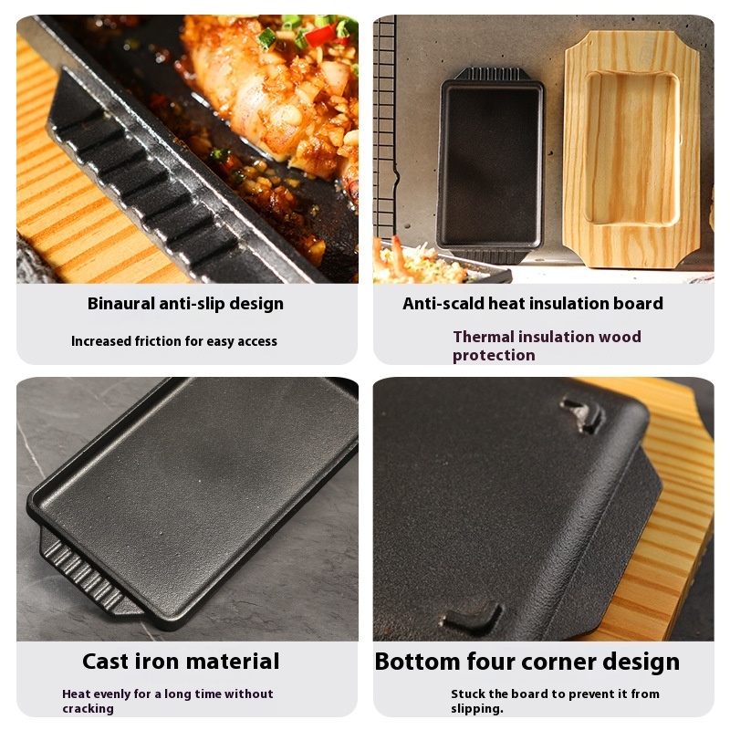 Cast Iron Teppanyaki Grill Pla - Commercial Kitchen Grill review and price