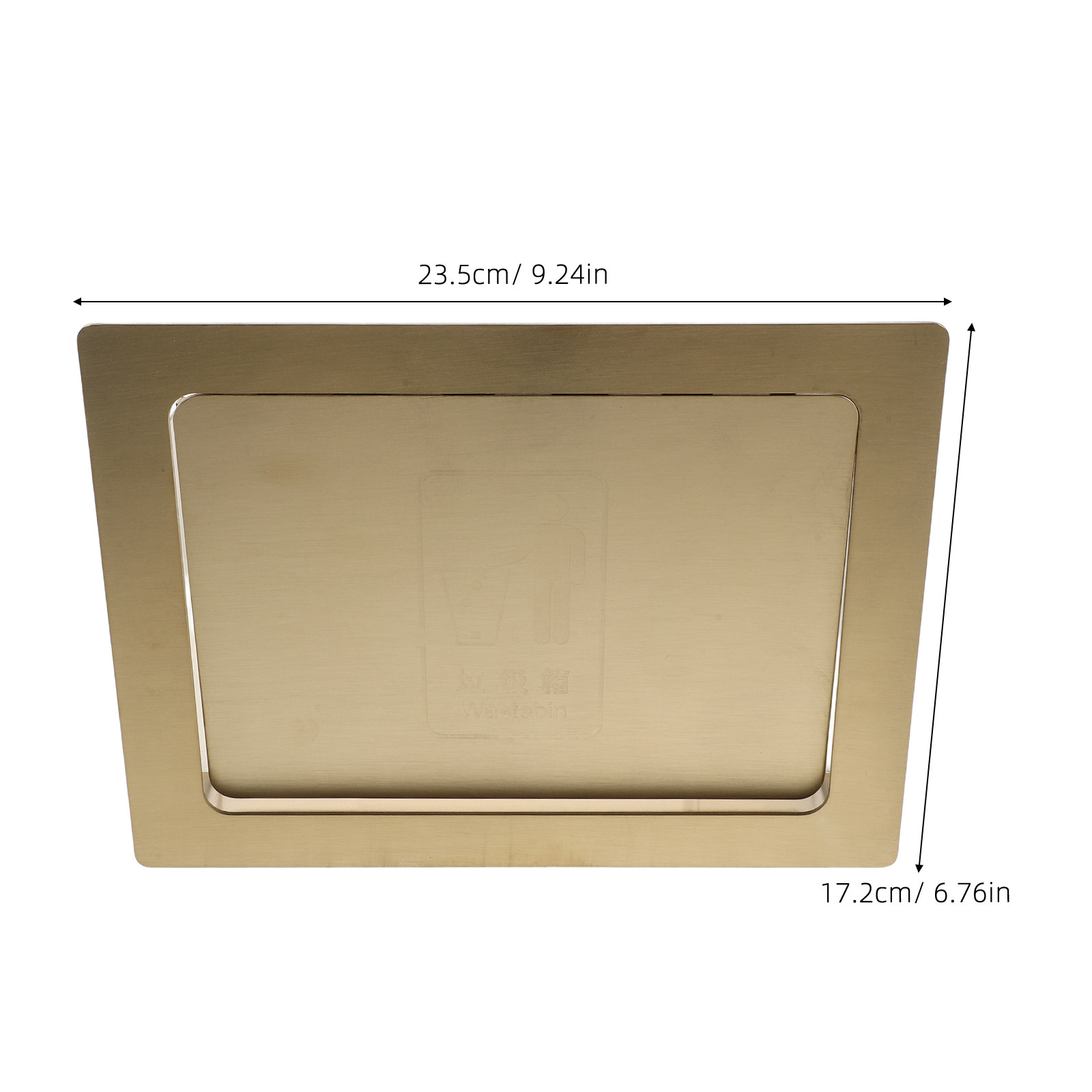 Embedded Stainless Steel Garba - Commercial Kitchen Garbage Can review and price