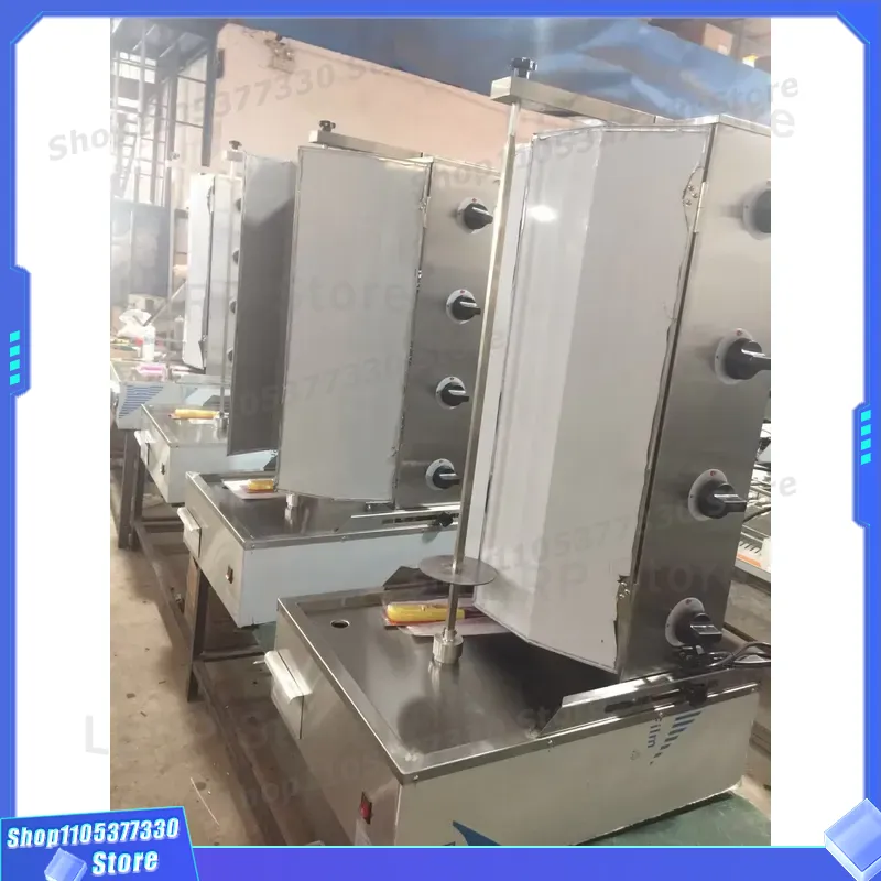 Commercial Gas Shawarma Machin - Commercial Kitchen Grill review and price