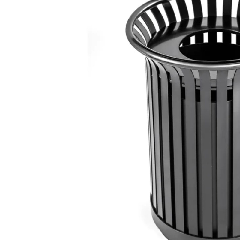 Garbage Outdoor Metal Scrap Bl - Commercial Kitchen Garbage Can review and price