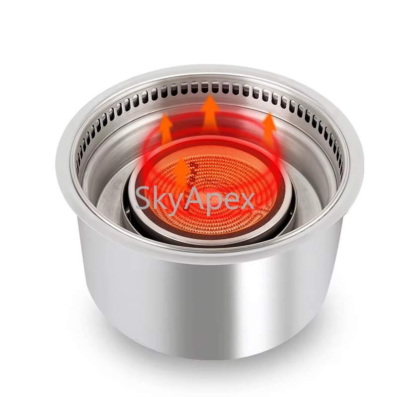 New Commercial 1500W Round Ele - Commercial Kitchen Installation review and price