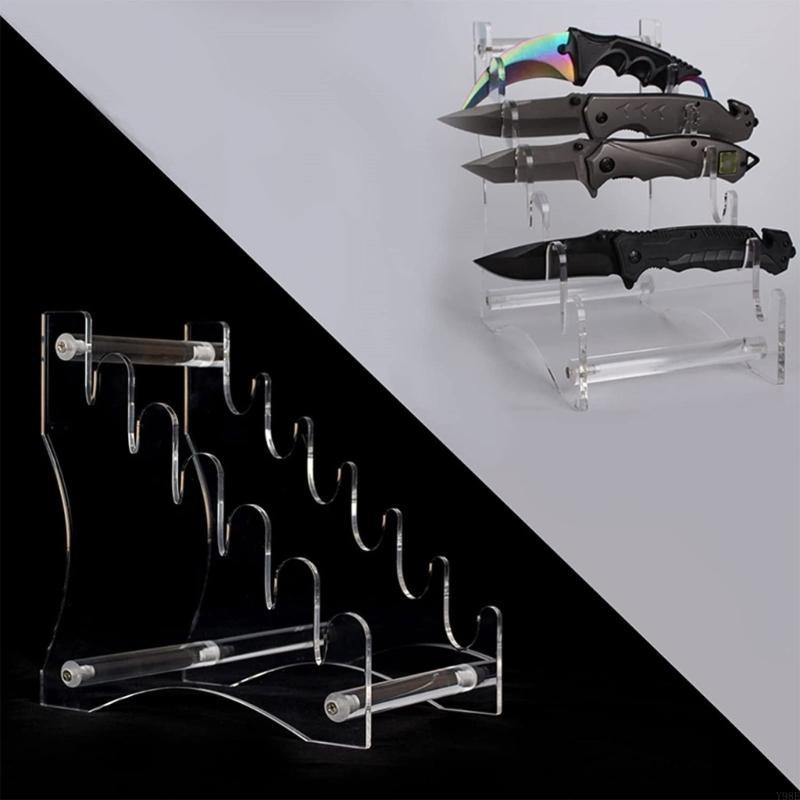 Transparent Knife Display Stan - Commercial Kitchen Knife Holder review and price