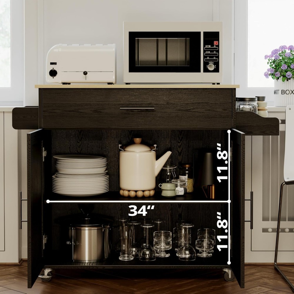 Rolling Kitchen Island Cart wi - Commercial Kitchen Island review and price