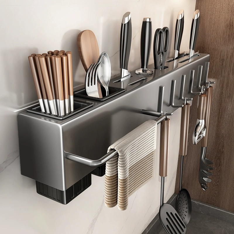 Multifunctional Wall-Mounted K - Commercial Kitchen Knife Holder review and price