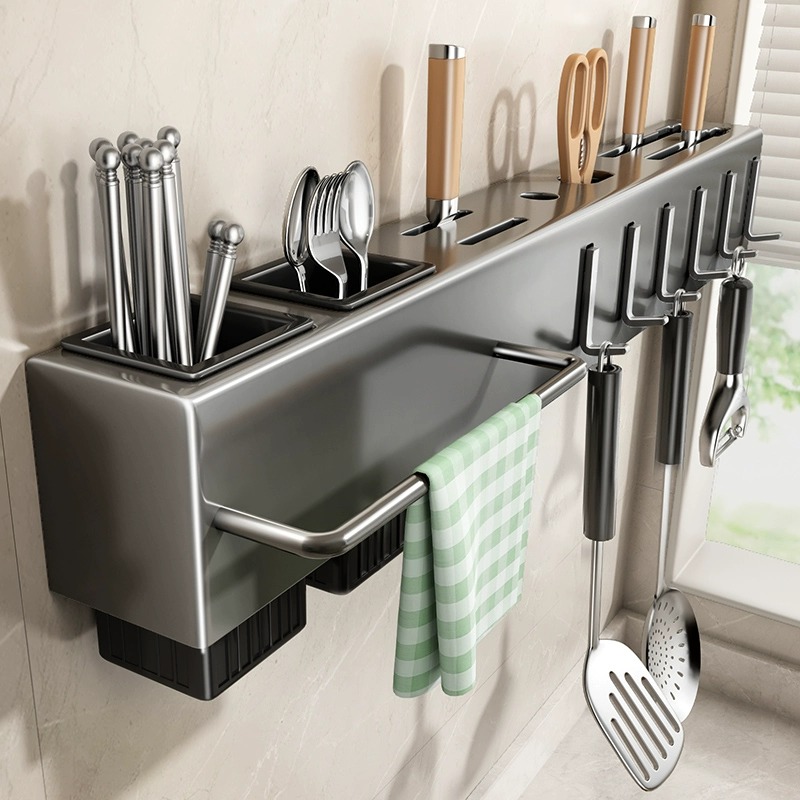 Multifunctional Wall-Mounted K - Commercial Kitchen Knife Holder review and price