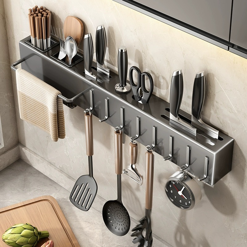 Multifunctional Wall-Mounted K - Commercial Kitchen Knife Holder review and price