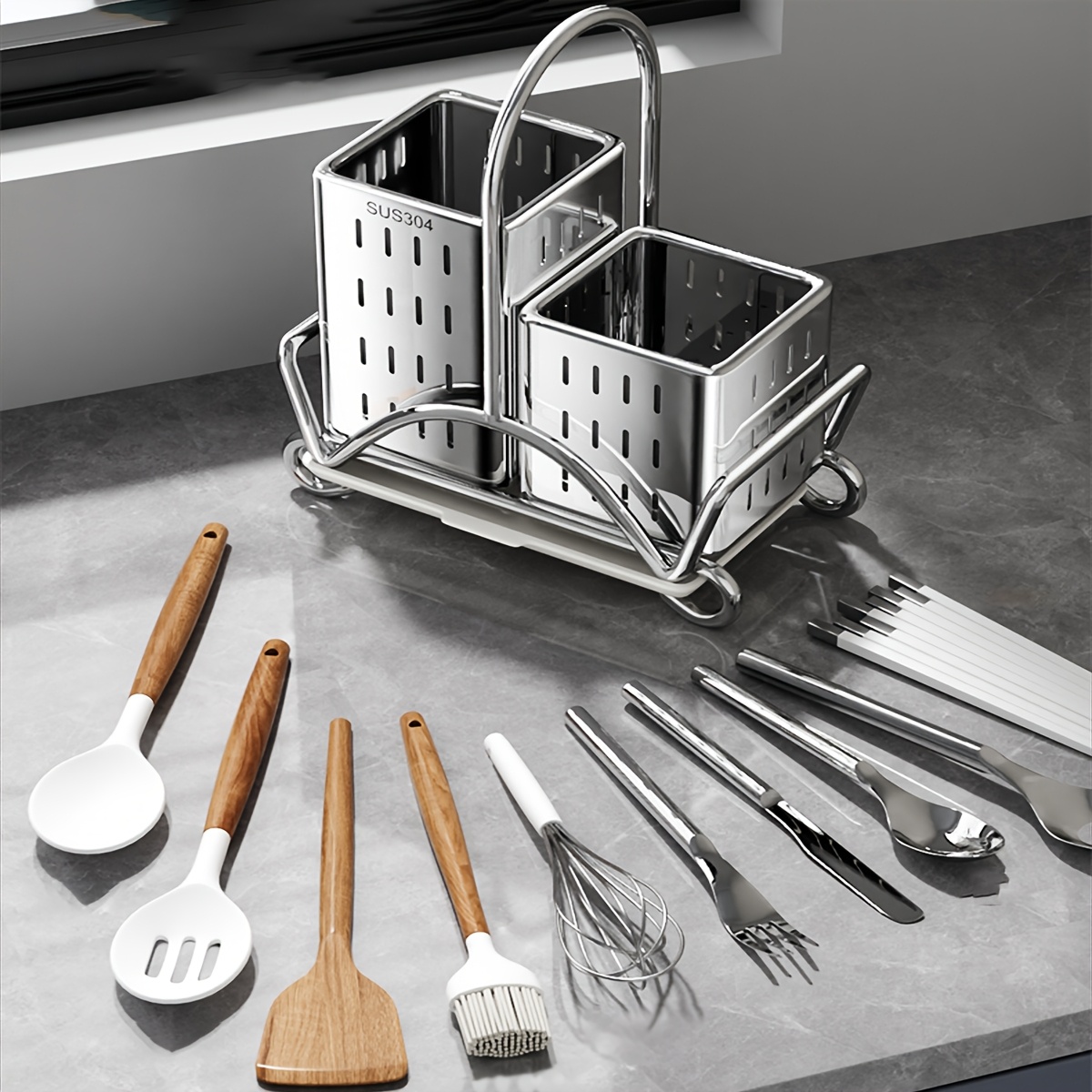 Kitchen Cutlery Organiser, Sta - Commercial Kitchen Knife Holder review and price