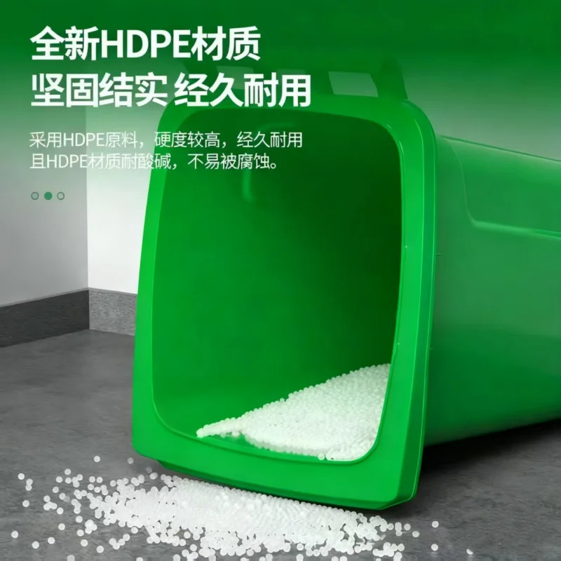 240L Outdoor Wheelie Trash Bin - Commercial Kitchen Garbage Can review and price