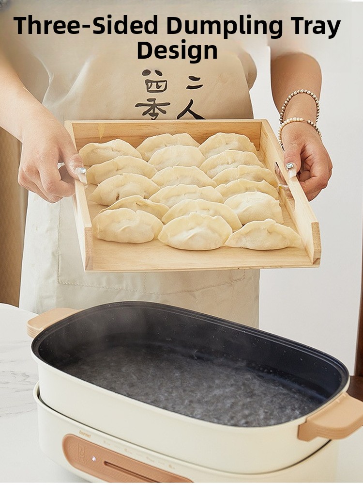 Wooden Multi-Layer Dumpling Tr - Commercial Kitchen Utensil Storage review and price