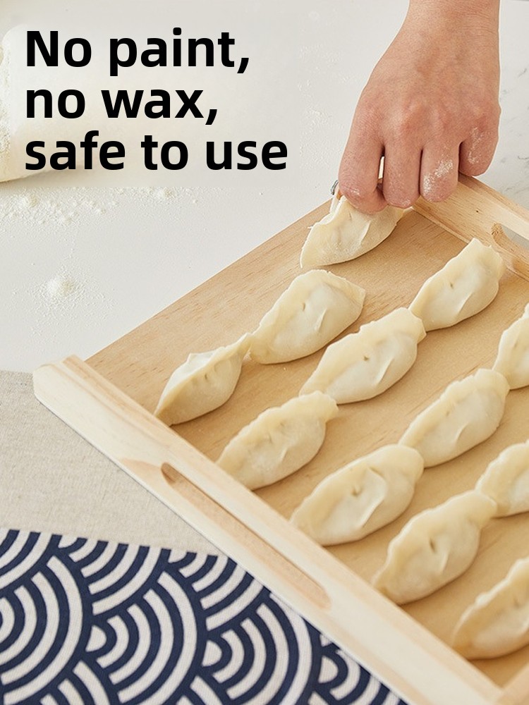 Wooden Multi-Layer Dumpling Tr - Commercial Kitchen Utensil Storage review and price