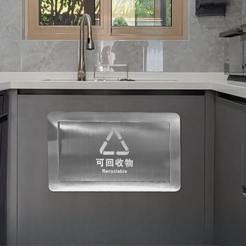 304Stainless Steel Side Open T - Commercial Kitchen Garbage Can review and price