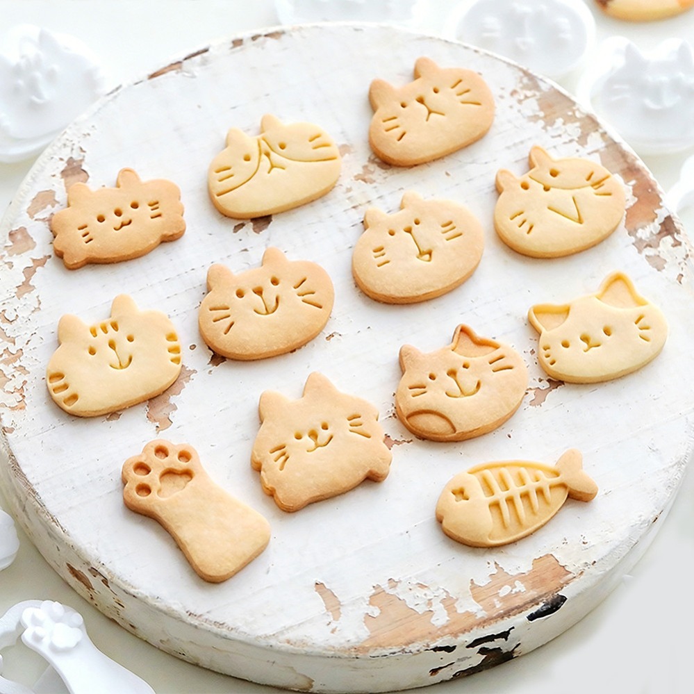 Cute Kitten DIY Stamp Cookie C - Commercial Kitchen Accessories review and price