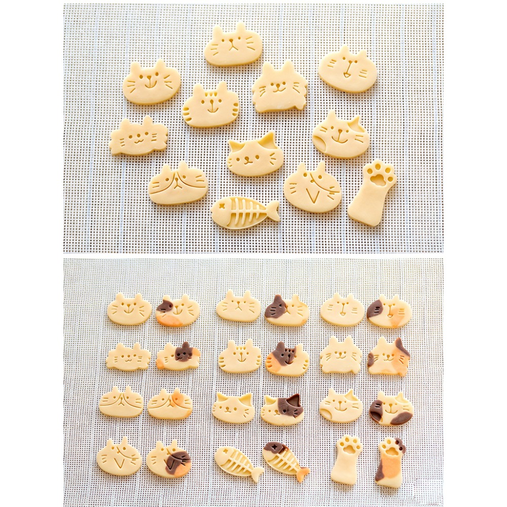 Cute Kitten DIY Stamp Cookie C - Commercial Kitchen Accessories review and price