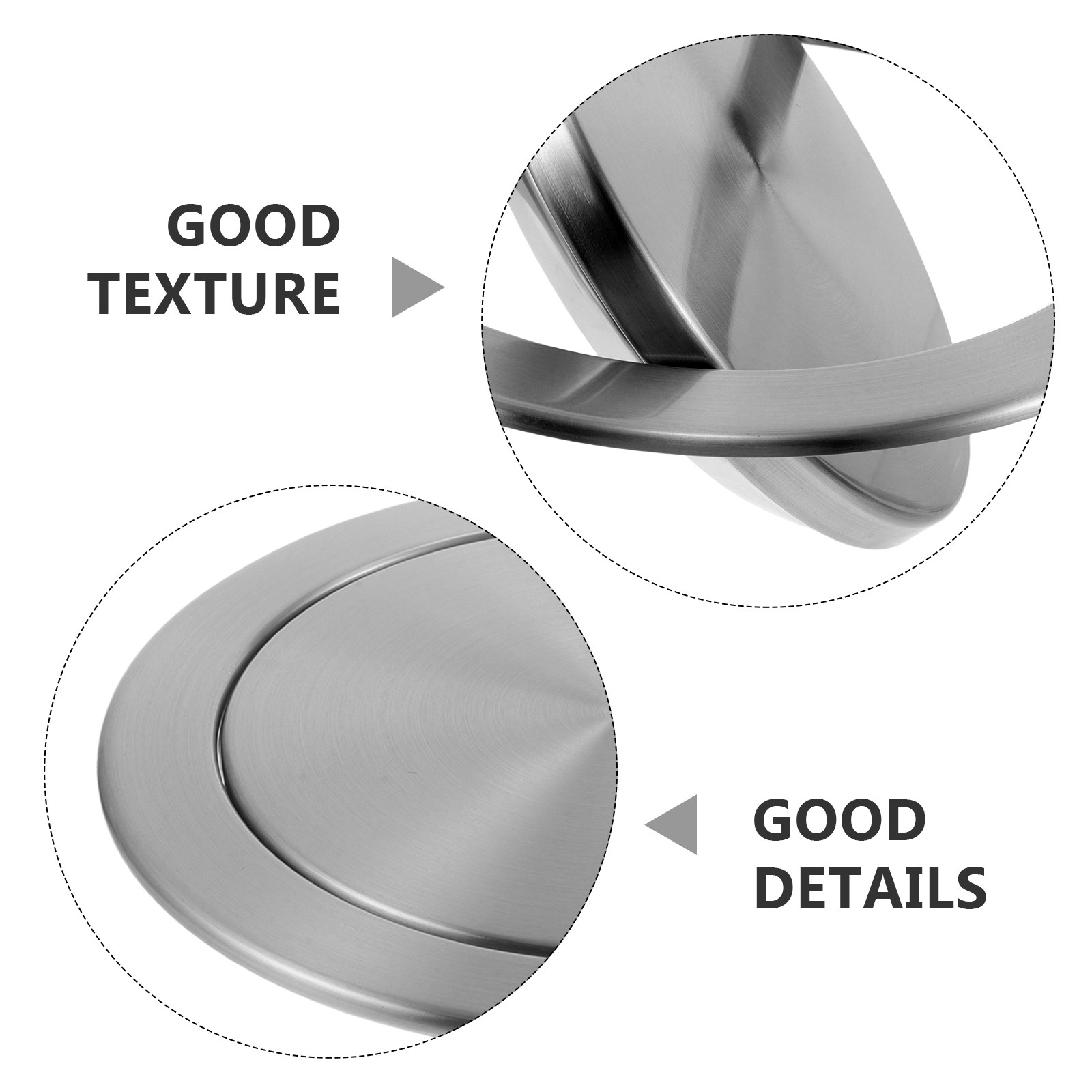 Countertop Recessed Trash Bin  - Commercial Kitchen Garbage Can review and price