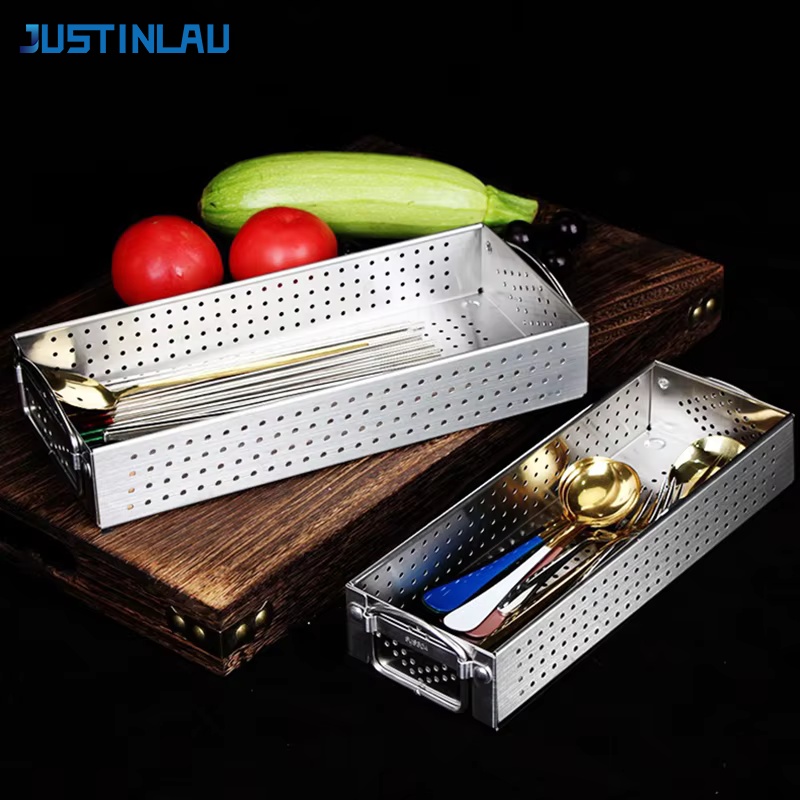 JUSTINLAU Stainless Steel Cutl - Commercial Kitchen Knife Holder review and price