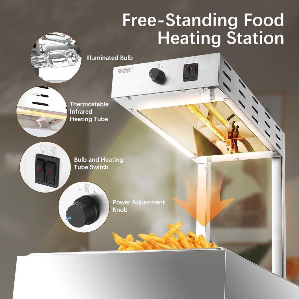 French Fry Warmer, Commercial  - Commercial Kitchen Accessories review and price