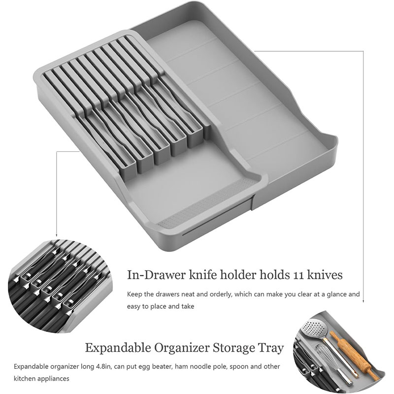 Knife Block Holder with Expand - Commercial Kitchen Knife Holder review and price