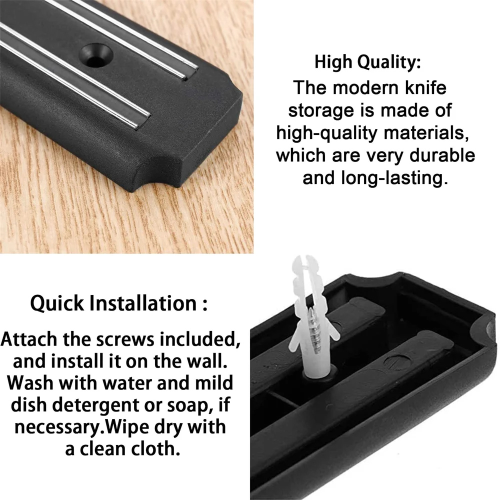 13 Inch Magnetic Knife Holder  - Commercial Kitchen Knife Holder review and price