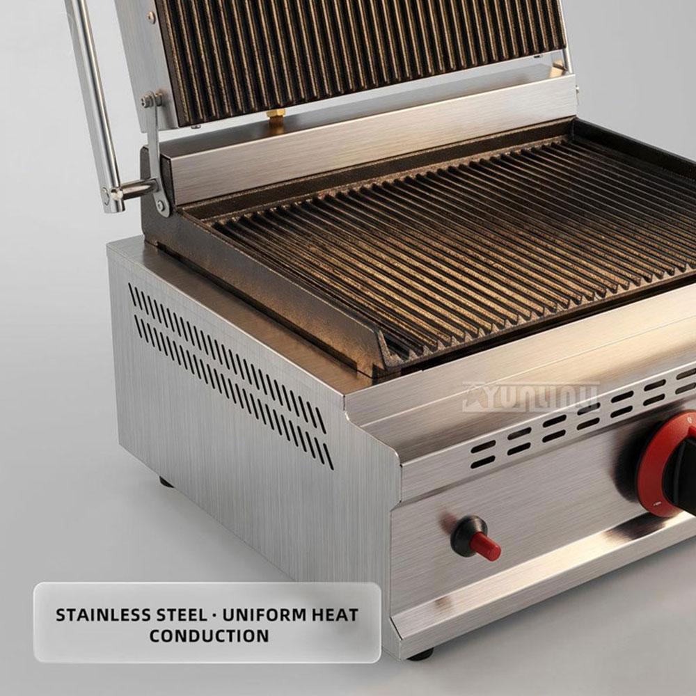 GH-812 Gas Pressure Plate Gril - Commercial Kitchen Grill review and price