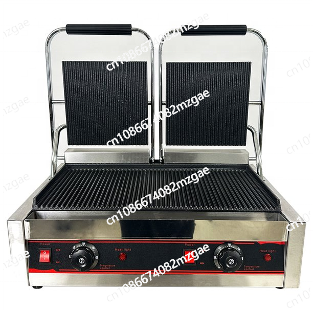Commercial Electric Panini Gri - Commercial Kitchen Grill review and price