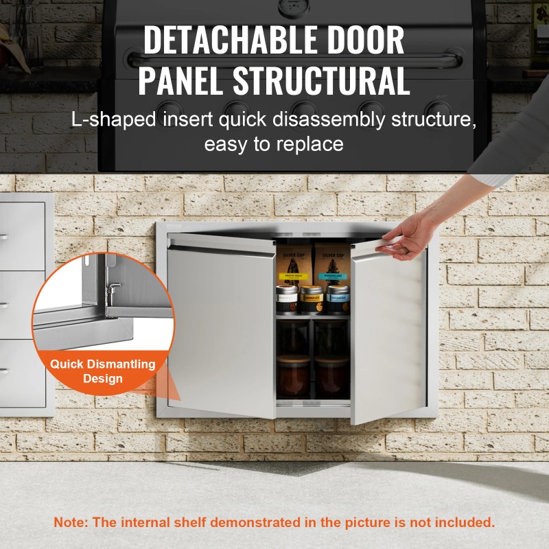 BBQ Access Door Stainless Stee - Commercial Kitchen Wall Panel review and price